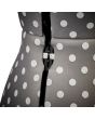 Polka Dot Adjustable Dressmakers Dummy Grey