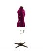 <strong>Adjustable Dressmakers Dummy</strong> <span>in Wine Fabric with Hem Marker, Dress Form Sizes 10 to 18, Pin, Measure, Fit and Display your Clothes on this Tailors Dummy</span> <em>Sewing Online 023816-WINE</em>