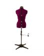 <strong>Adjustable Dressmakers Dummy</strong> <span>in Wine Fabric with Hem Marker, Dress Form Sizes 10 to 22, Pin, Measure, Fit and Display your Clothes on this Tailors Dummy</span> <em>Sewing Online 02381--WINE</em>