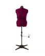 <strong>Adjustable Dressmakers Dummy</strong> <span>in Wine Fabric with Hem Marker, Dress Form Sizes 16 to 22, Pin, Measure, Fit and Display your Clothes on this Tailors Dummy</span> <em>Sewing Online 023817-WINE</em>