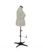 <strong>Adjustable Dressmakers Dummy</strong> <span>in Cream Fabric with Hem Marker, Dress Form Sizes 18 to 24, Pin, Measure, Fit and Display your Clothes on this Tailors Dummy</span> <em>Sewing Online 023818-CREAM</em>