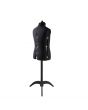 Sewing Online Adjustable Trouser / Tailors Dummy, Male Dress Form in Black, with Black Wooden Stand Chest Size 94-114 cm - Pin, Measure, Fit and Display your Clothes on this Dressmakers Dummy - FG160
