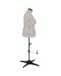 <strong>Adjustable Dressmakers Dummy</strong> <span>in Grey Fabric with Hem Marker, Dress Form Size 18 to 24, Pin, Measure, Fit and Display your Clothes on this Tailors Dummy</span> <em>Sewing Online SW153-GREY</em>