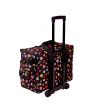 <strong>Large Sewing Machine Trolley Bag on Wheels</strong> <span>Black with Multicolour Spots | 53 x 41 x 29cm | Sewing Machine Storage for Janome, Brother, Singer, Bernina and Most Machines</span> <em>Birch 006106-BM</em>