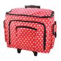 Birch 006108-RED-DOT | Sewing Machine Trolley Bag | 47x38x24cm