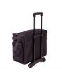 <strong>Sewing Machine Trolley Bag on Wheels</strong> <span>Black | 47 x 38 x 24cm | Sewing Machine Storage for Janome, Brother, Singer, Bernina and Most Machines</span> <em>Sewing Online 006105-BLACK</em>