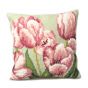 Cross Stitch Cushion: Tulip (Right)