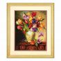 Gold: Counted Cross Stitch: Parrot Tulips