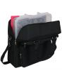 Everything Mary Craft Storage Bag, Black Quilted - Craft Organiser for Sewing, Scrapbooking, Paper Craft, and Art - Carry Case for Supplies and Accessories - EVM12859-1