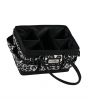 Everything Mary Craft Organiser Bag, Cheetah print - Collapsible Caddy and Tote with Compartments for Sewing, Scrapbooking, Paper Craft, and Art - EVM13188-1