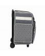 Everything Mary Craft Trolley Bag, Grey & Cream - Craft Organiser on Wheels for Sewing, Scrapbooking, Paper Craft, and Art - Storage Case for Supplies and Accessories - EVM6362-11