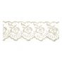<strong>Embroidered Lace: 27.4m X 50mm :: Cream</strong> <em>Essential Trimmings ET430-CRM</em>