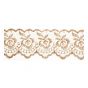 <strong>Embroidered Lace: 27.4m X 50mm :: Gold</strong> <em>Essential Trimmings ET430-GLD</em>