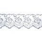 <strong>Embroidered Lace: 27.4m X 50mm :: Slate Grey</strong> <em>Essential Trimmings ET430-GRY</em>