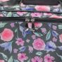 Everything Mary Sewing Machine Bag, Grey & Pink Floral - Carry Case for Brother, Singer, Bernina, and Most Sewing Machines - EVM12398-3