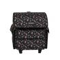 Everything Mary Overlocker Sewing Machine Trolley Bag on Wheels, Multicolour Floral - Overlocker Storage Case for Janome, Brother, Singer and Most Overlocker Machines - EVM12811-1