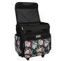 <strong>Craft Trolley Bag</strong><span>Black Floral, Collapsible Papercraft Tote with Wheels for Scrapbook & Art Storage, Organiser Case for Supplies and Accessories</span><em>Everything Mary EVM12777-2</em>