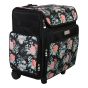 <strong>Craft Trolley Bag</strong><span>Black Floral, Collapsible Papercraft Tote with Wheels for Scrapbook & Art Storage, Organiser Case for Supplies and Accessories</span><em>Everything Mary EVM12777-2</em>