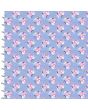 <strong>Cotton Craft Fabric 110cm wide x 1m Unicorn Utopia Collection</strong> <span>Flowers</span> <em>Sewing Online 16571-BLU</em>