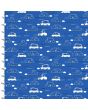 Cotton Craft Fabric 110cm wide x 1m Drivers Wanted Flannel Collection-Zoom Zoom