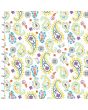 Cotton Craft Fabric 110cm wide x 1m Summer Song Collection-Paisley