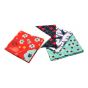 Madison Collection Red Pack of 5 Cotton Fat Quarters - Sewing Online FE0105