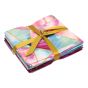 Metallic Fusion Collection Pink Pack of 5 Cotton Fat Quarters - Sewing Online FE0107