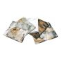 Metallic Fusion Collection Silver Pack of 5 Cotton Fat Quarters - Sewing Online FE0108