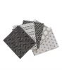 <strong>Geometric Maze Themed Pack of 5 Cotton Fat Quarters</strong> <em>Sewing Online FA226</em>