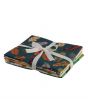 Geo Feathers Green Themed Pack of 5 Cotton Fat Quarters - Sewing Online FA236