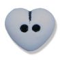 <strong>2 Hole Heart Button 12mm (Pack of 100) G4215</strong> <em>Trimits G4215--</em>