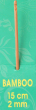 <strong>Pony P44811</strong> <span>Bamboo Single Ended Crochet Hook, 2mm x 15cm (6in)</span> <em>Pony P44811</em>