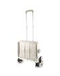 <strong>Plastic Folding Trolley</strong> <span>Grey | Craft/Sewing and Hobby Box with Stair Climbing Wheels | 47 x 52 x 41cm</span> <em>Sewing Online YN8812-GREY</em>