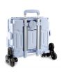 <strong>Plastic Folding Trolley</strong> <span>Purple | Craft/Sewing and Hobby Box with Stair Climbing Wheels | 47 x 52 x 41cm</span> <em>Sewing Online YN8812-PURPLE</em>