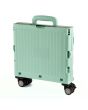 <strong>Plastic Folding Trolley</strong> <span>Green | Craft/Sewing and Hobby Box with Wheels | 47 x 39 x 32cm</span> <em>Sewing Online YN8822-GREEN</em>