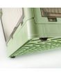 <strong>Plastic Folding Storage Box on Wheels</strong> <span>40L Green Stackable Bins with 5 doors for Craft, Sewing, Home and Office Storage</span> <em>Sew Stylish YN8885-Green</em>