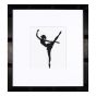 <strong>Counted Cross Stitch Kit: Ballet Silhouette 2 (Evenweave)</strong> <em>Lanarte PN-0008132</em>