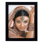 <strong>Counted Cross Stitch Kit: Indian Model (Aida,W)</strong> <em>Lanarte PN-0008301</em>