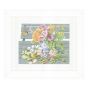 <strong>Counted Cross Stitch Kit: Flowers on Bench (Aida)</strong> <em>Lanarte PN-0147504</em>