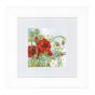 <strong>Counted Cross Stitch Kit: Poppies (Aida,W)</strong> <em>Lanarte PN-0147506</em>