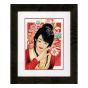 Counted Cross Stitch Kit: Asian Flower Girl (Evenweave)