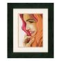 <strong>Counted Cross Stitch Kit: Woman with Scarf (Evenweave)</strong> <em>Lanarte PN-0156297</em>