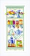 <strong>Counted Cross Stitch Kit Kitchen Shelf</strong> <em>Vervaco PN-0021710</em>