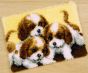 <strong>Latch Hook Rug Kit Three Puppies</strong> <em>Vervaco PN-0147227</em>