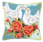 <strong>Cross Stitch Cushion White Doves</strong> <em>Vervaco PN-0143723</em>