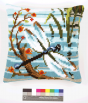 <strong>Cross Stitch Cushion Dragonfly</strong> <em>Vervaco PN-0145249</em>