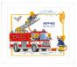 <strong>Counted X Stitch Kit: Birth Record: Fire Engine</strong> <em>Vervaco PN-0145601</em>
