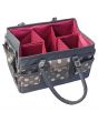 <strong>Craft Organiser Bag</strong> <span>Grey Polka, Collapsible Caddy and Tote with Compartments for Sewing, Scrapbooking, Paper Craft and Art</span> <em>Sew Stylish PT900-GREY-POLKA</em>