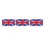 <strong>Berisfords 25mm Red</strong> <span>White & Blue British Union Jack Flag Ribbon (20m spool)</span> <em>Berisfords Ribbon R1152325-1</em>