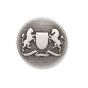 <strong>Antique Crest Metal Button G4244 | 23mm (Pack of 50)</strong> <em>Trimits G424436--</em>